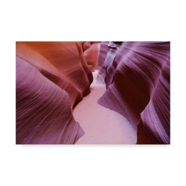 American School 'Slot Curves' Canvas Art, 22x32, Trademark Fine Art, Mfr#: BL02481-C2232GG